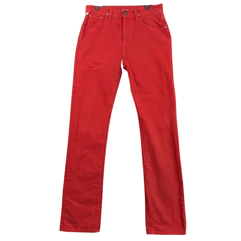 Citizens of Humanity Core Jeans Womens 29x35 Red Straight Leg 6034C-137